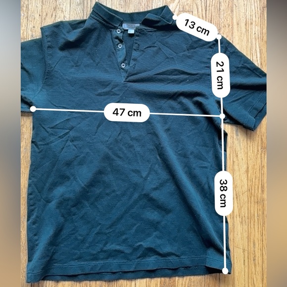 COS Green Textured POLO - Picture 6 of 14